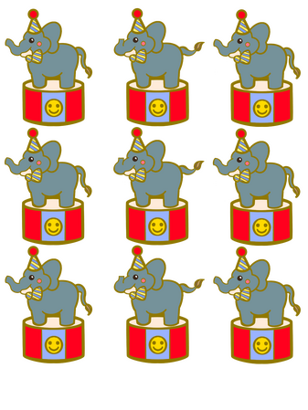 Elephant Sprite Sheet Day Time Elephant Sprite Sheet Day Time