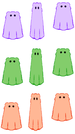 Teddy Bear Sheet Ghost
